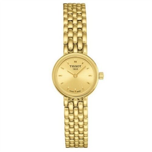 Tissot Lovely PVD Yellow Gold / Champagne / Bracelet
